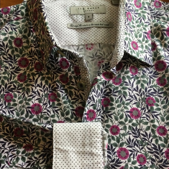 Ted Baker London Other - Like New Ted Baker Floral Dress Shirt